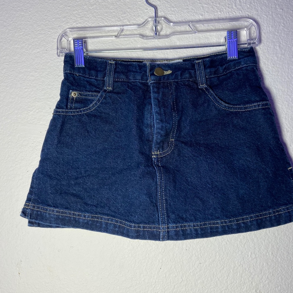 Rave 4 Real mini Jean skirt size s/xs teen